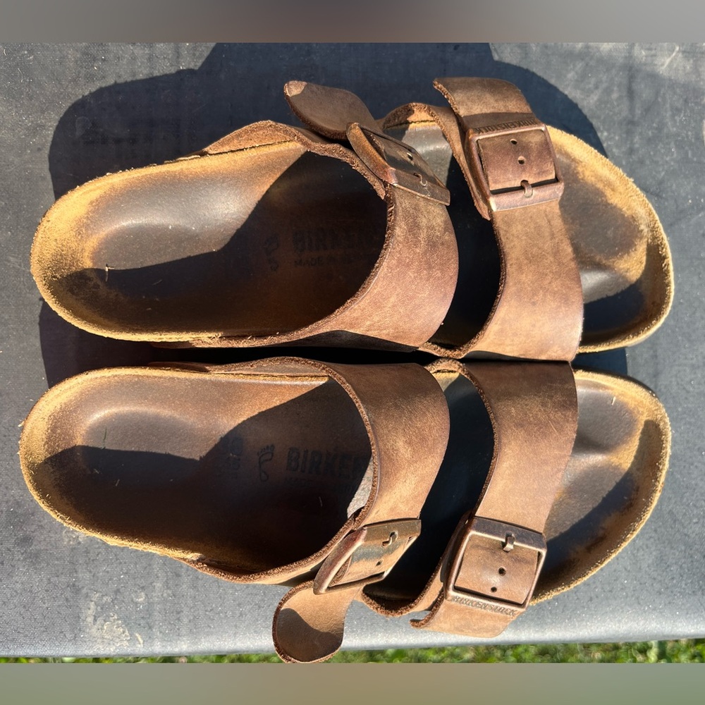 Arizona Birkenstocks-Oiled Leather